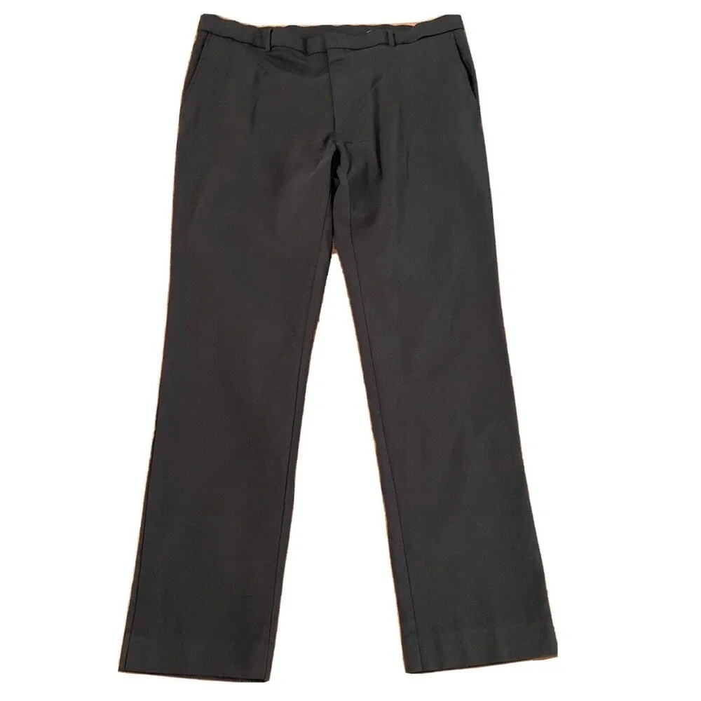 Tommy Hilfiger Men's THFlex Stretch Comfort Dress Pants Size 40 x 32 Brown New - Picture 1 of 8